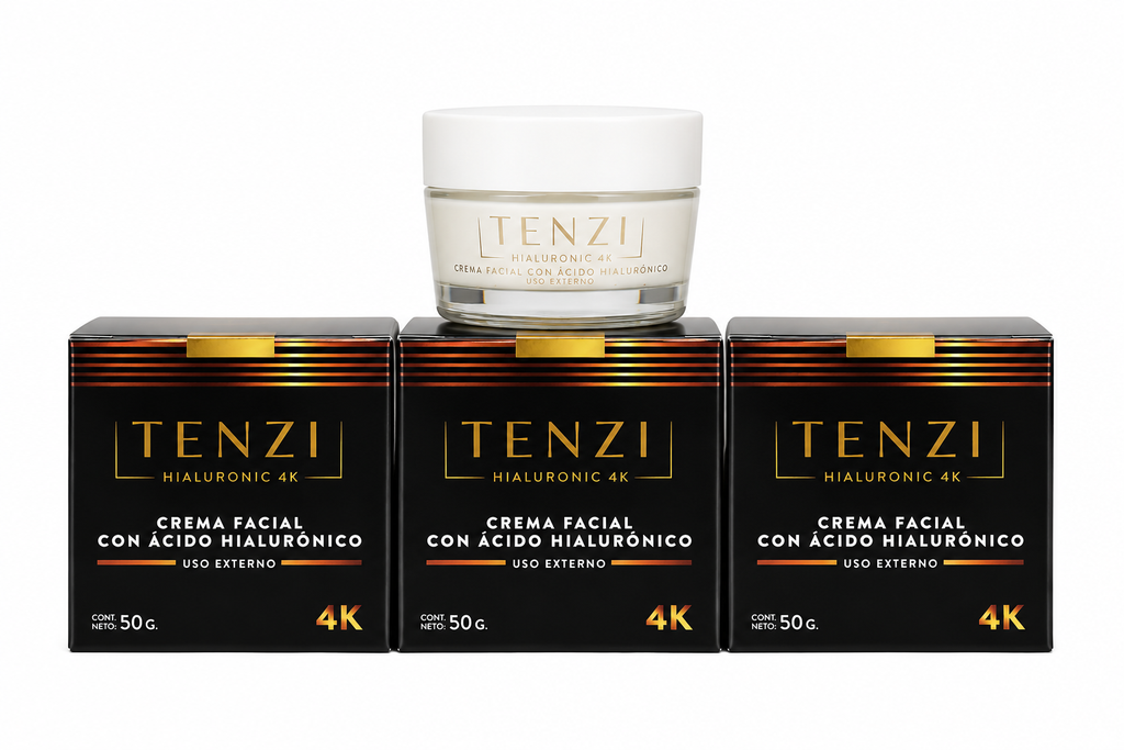 Crema Facial Tenzi Hialuronic 4k Con Ácido Hialurónico 50g