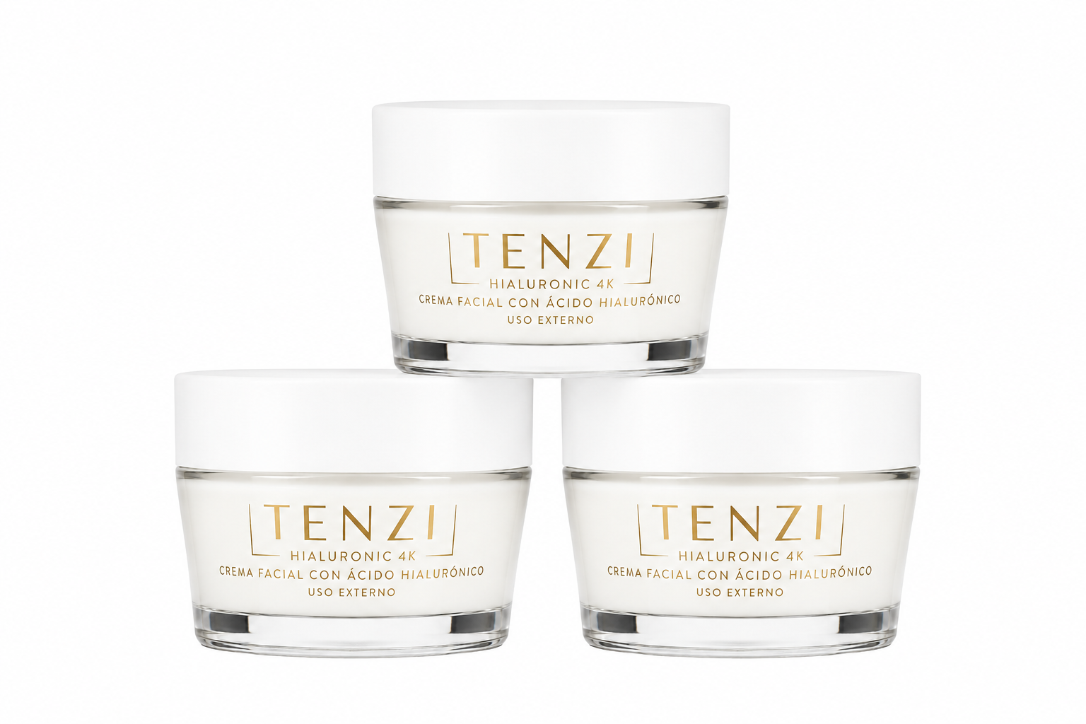 Crema Facial Tenzi Hialuronic 4k Con Ácido Hialurónico 50g